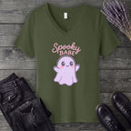 Spooky Babe V-Neck T-Shirt