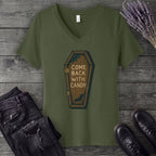 Come Back With Candy V-Neck T-Shirt