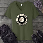 Long Romatic Walks Haunted House V-Neck T-Shirt
