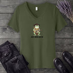 Just Tryna Get By V-Neck T-Shirt