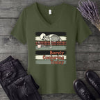 Barely Conjuring Today V-Neck T-Shirt
