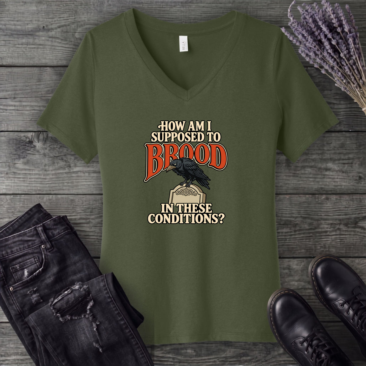 Brood V-Neck T-Shirt