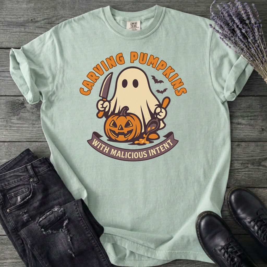 Carving Pumpkins Evolved T-Shirt