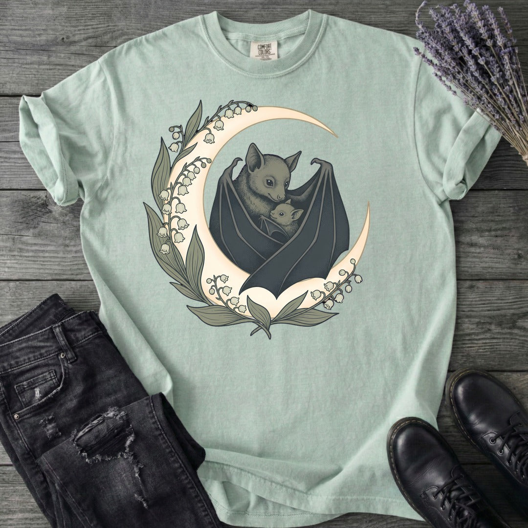 Mom And Baby Bat T-Shirt