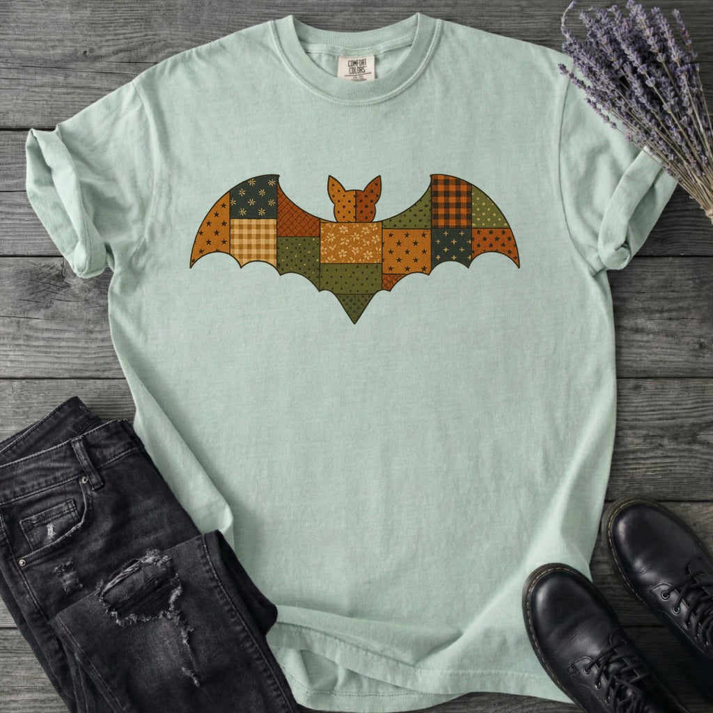 Patchwork Bat T-Shirt