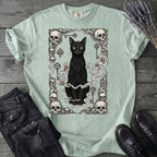 Cat Skull Card T-Shirt