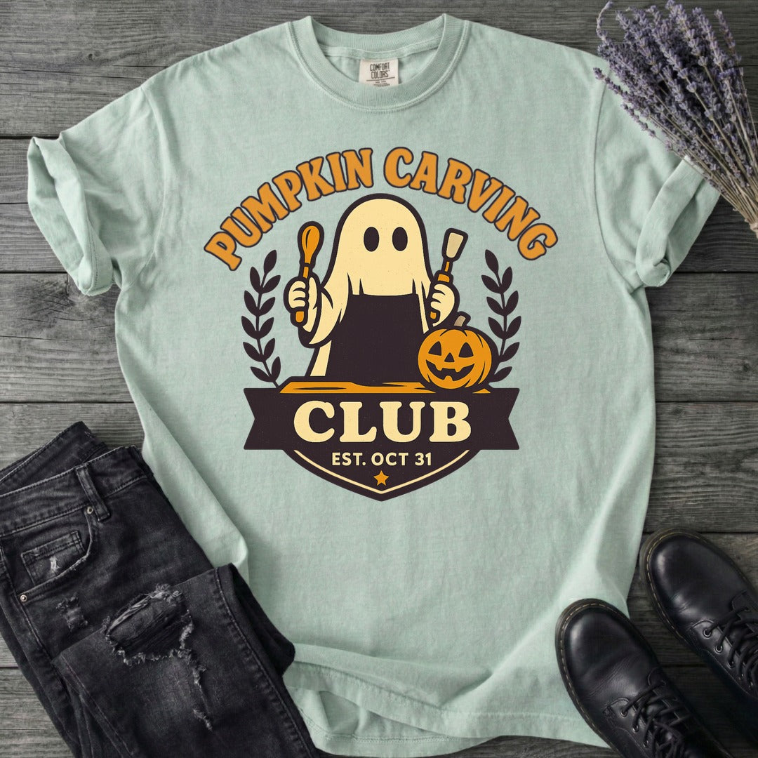 Pumpkin Carving Club T-Shirt