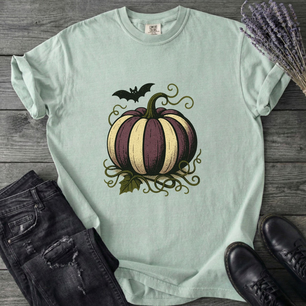 Striped Pumpkin T-Shirt