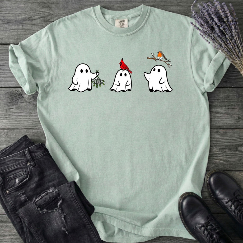 Ghosts With Birds T-Shirt