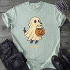 Ghost Dog Trick-Or-Treating T-Shirt