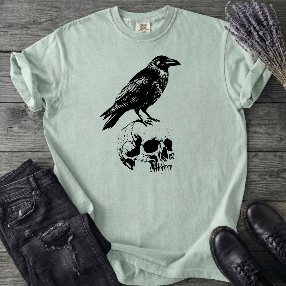 Classic Crow and Skull T-Shirt