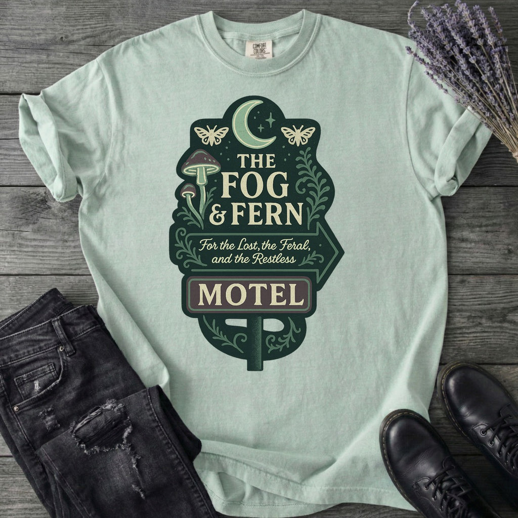 The Fog And Fern Motel T-Shirt