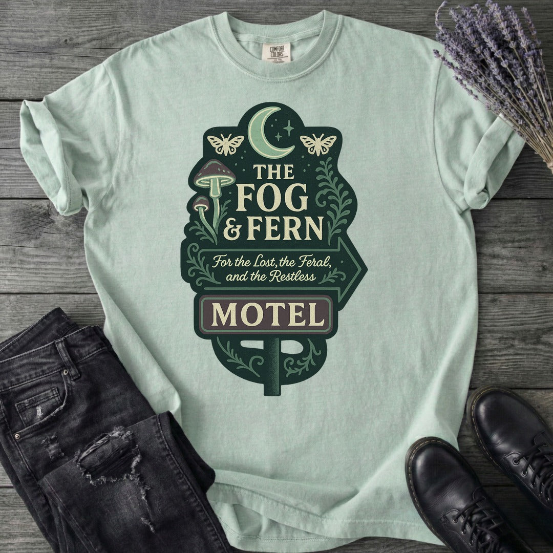 The Fog And Fern Motel T-Shirt