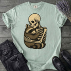 Skeleton Raccoon Hug T-Shirt