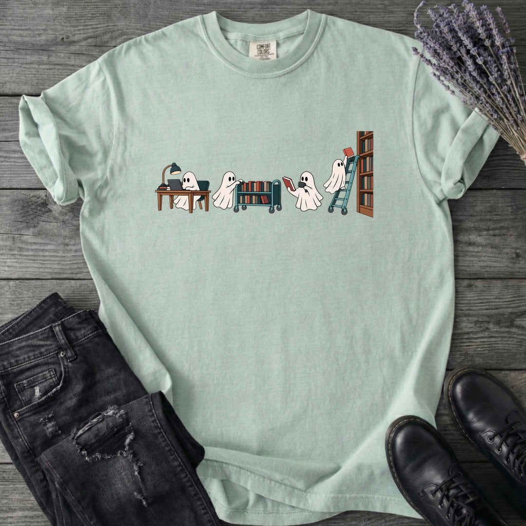 Library Ghosts T-Shirt