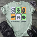 Spooky But Sweet Grid T-Shirt