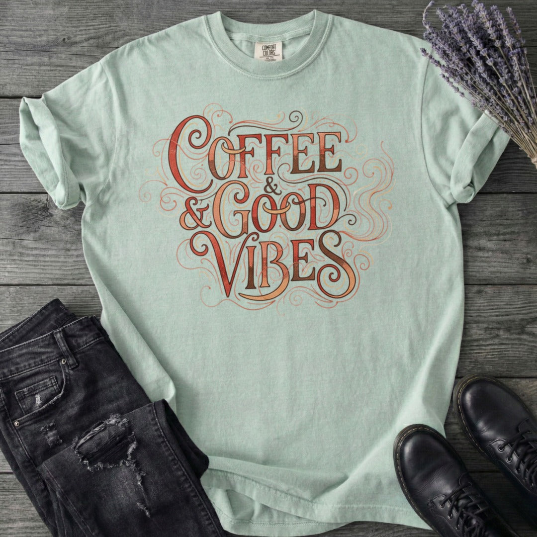 Coffee And Good Vibes T-Shirt
