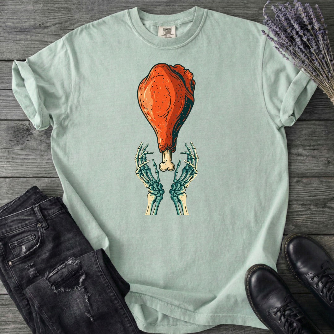 Skeleton Turkey Leg T-Shirt