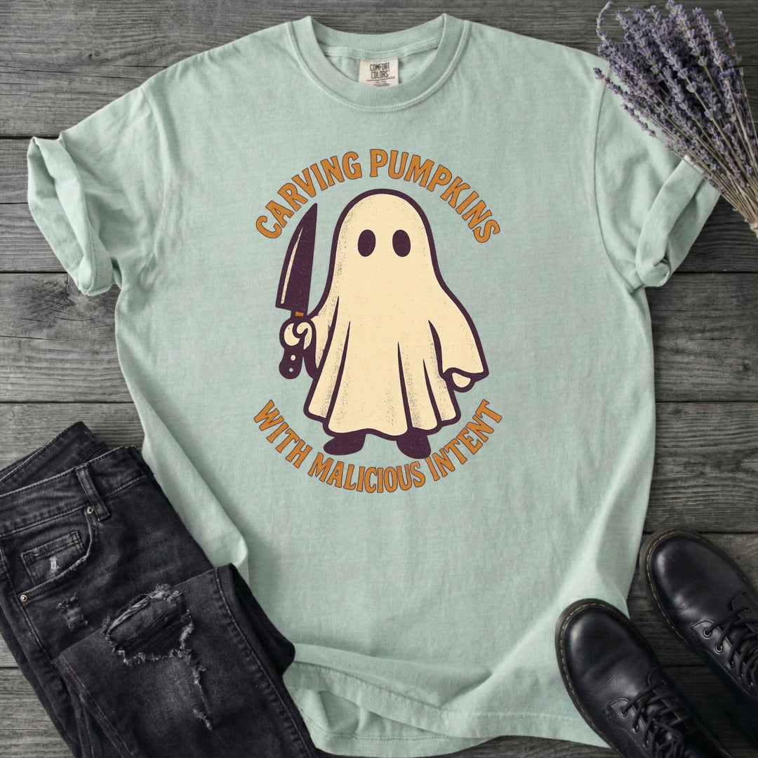 Carving With Malicious Intent T-Shirt