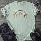 Thankful Toasting Skeletons T-Shirt
