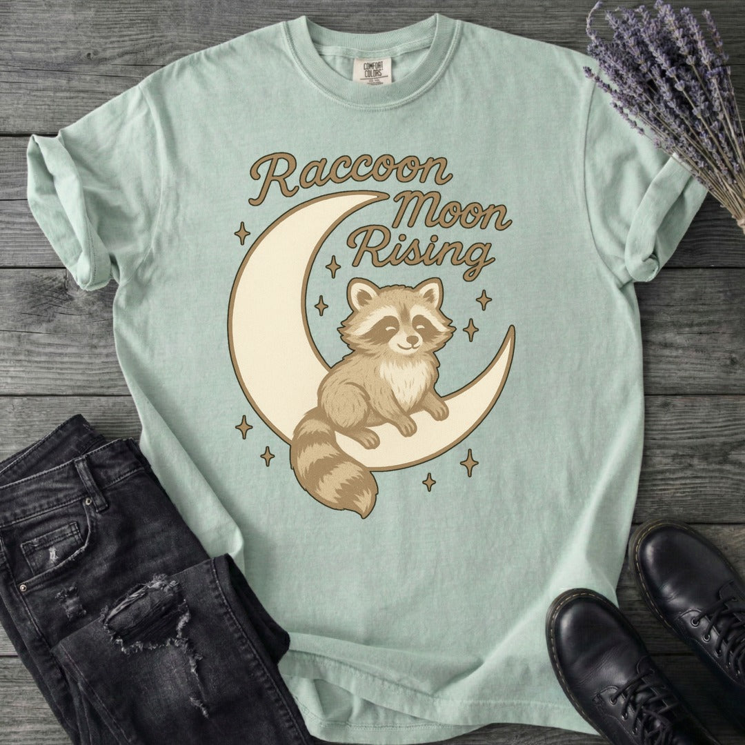 Raccoon Moon Rising T-Shirt