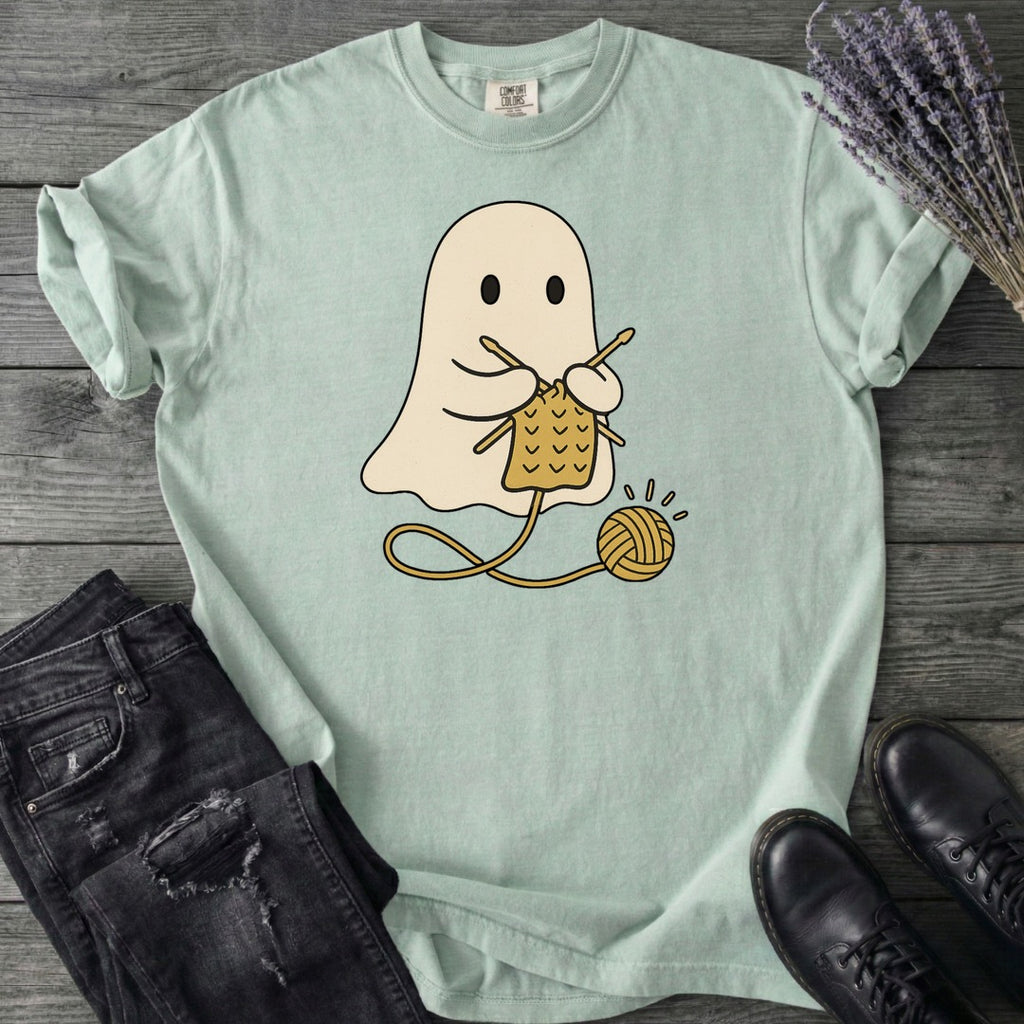 Knitting Ghost T-Shirt
