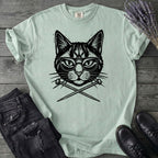 Cat Knitting Needles T-Shirt