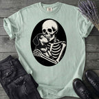 Skeleton Dachshund Hug T-Shirt