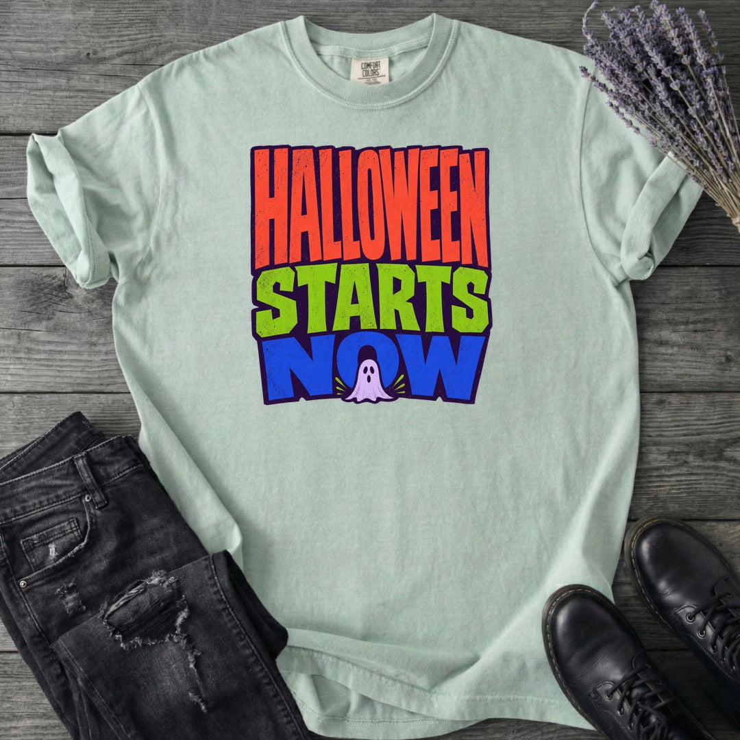 Halloween Starts Now T-Shirt