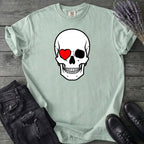 Heart Eye Skull T-Shirt