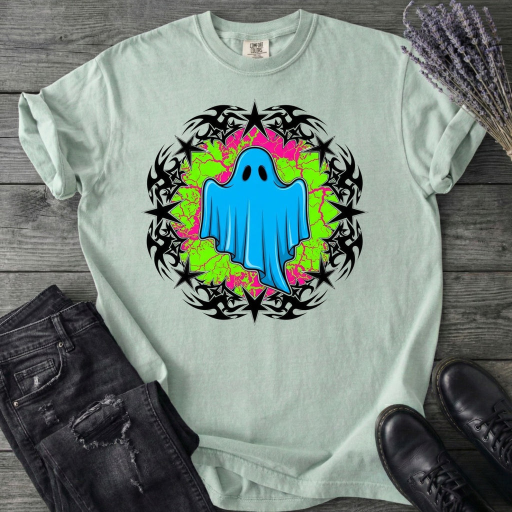 Grunge Star Ghost T-Shirt