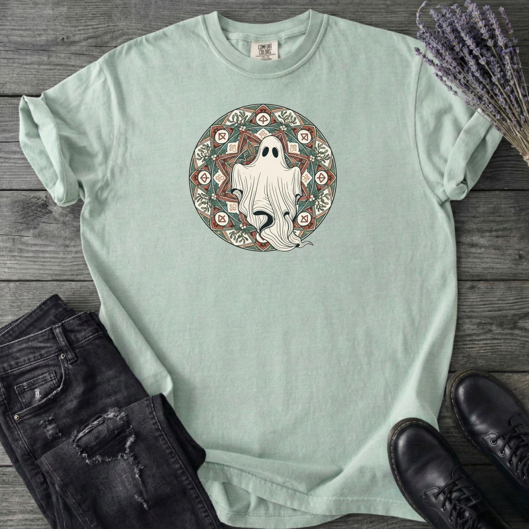 Boho Ghost Mandala T-Shirt