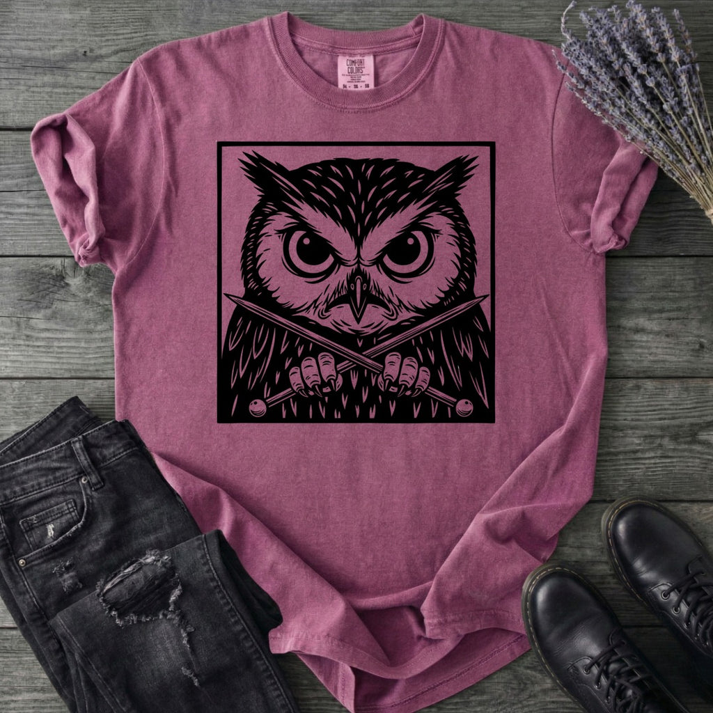 Owl Knitter T-Shirt