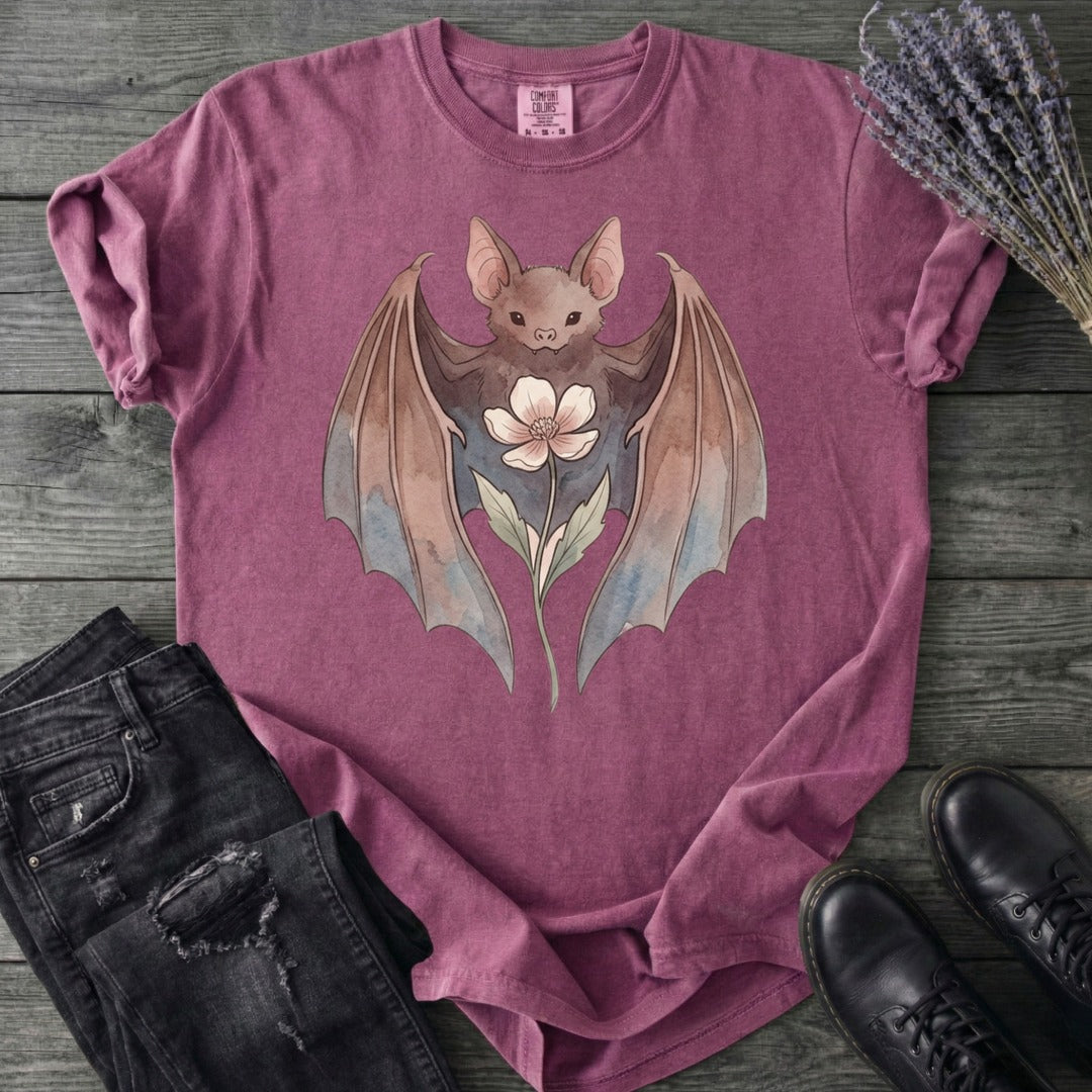 Watercolor Bat T-Shirt