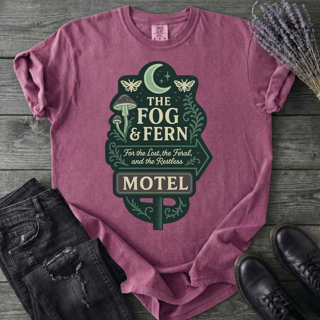 The Fog And Fern Motel T-Shirt
