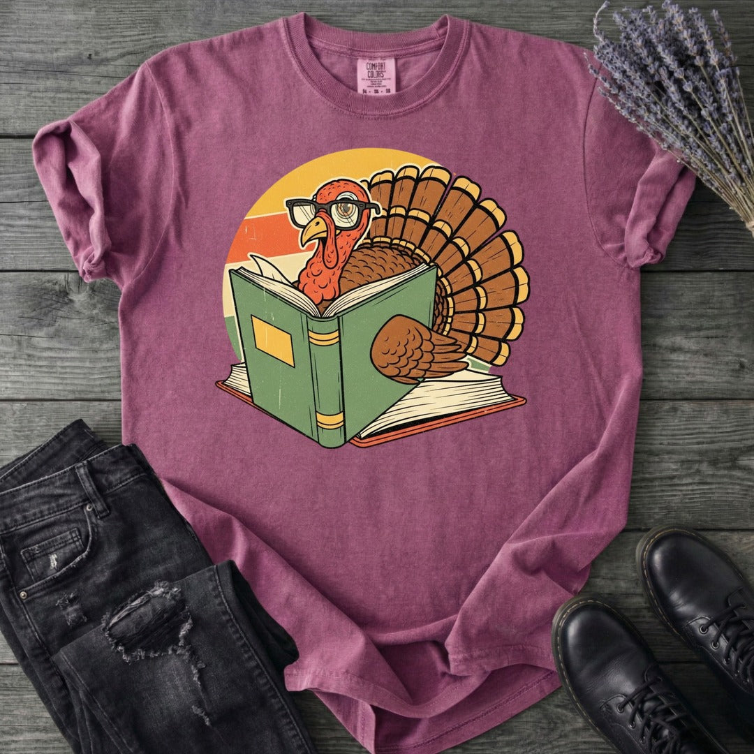 Turkey Reading T-Shirt
