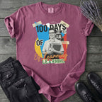 Old School 100 Days Of Learning T-Shirt