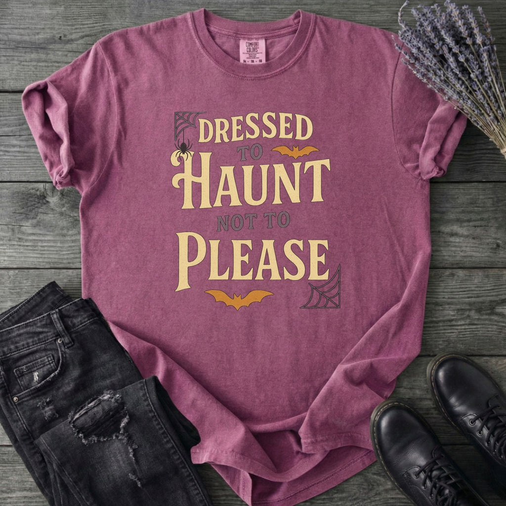 Dressed To Haunt Not To Please T-Shirt