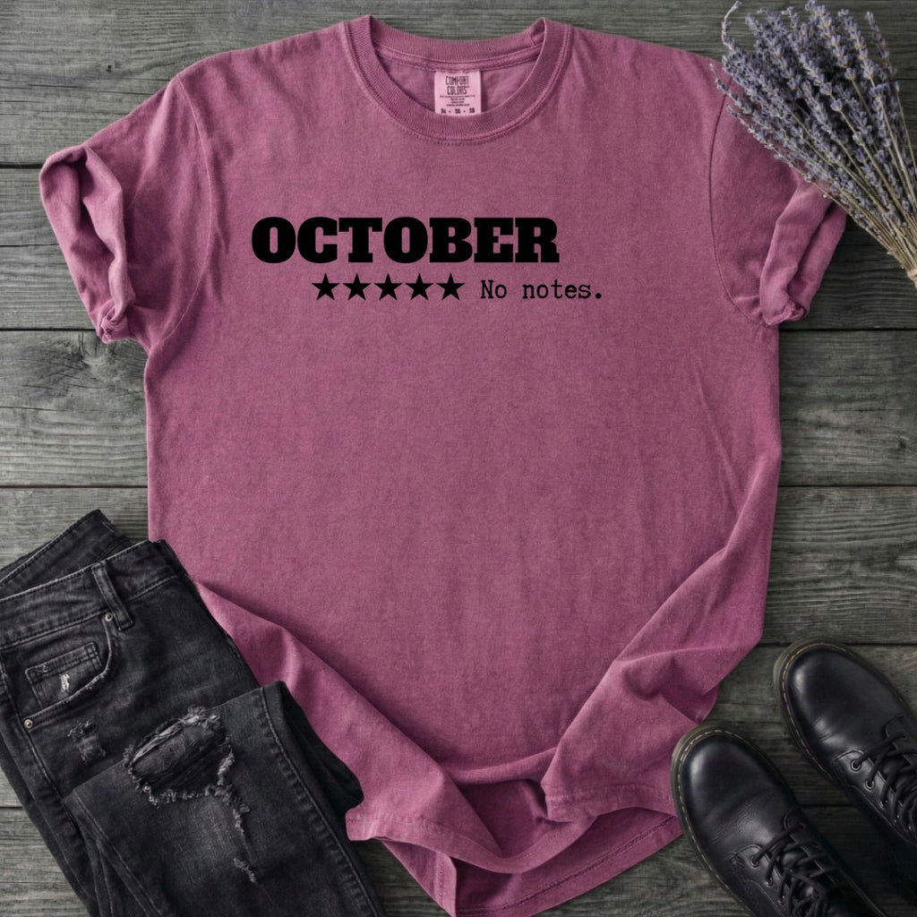 October Review T-Shirt