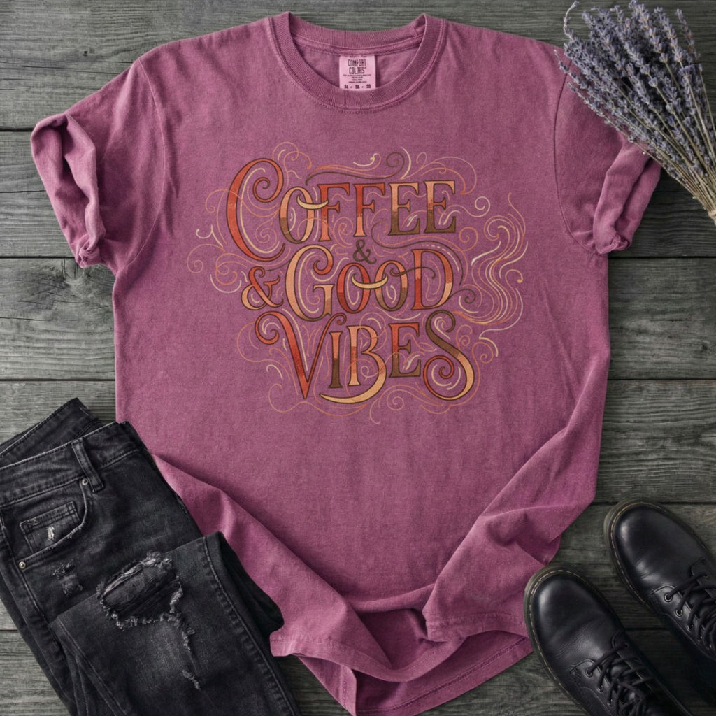 Coffee And Good Vibes T-Shirt