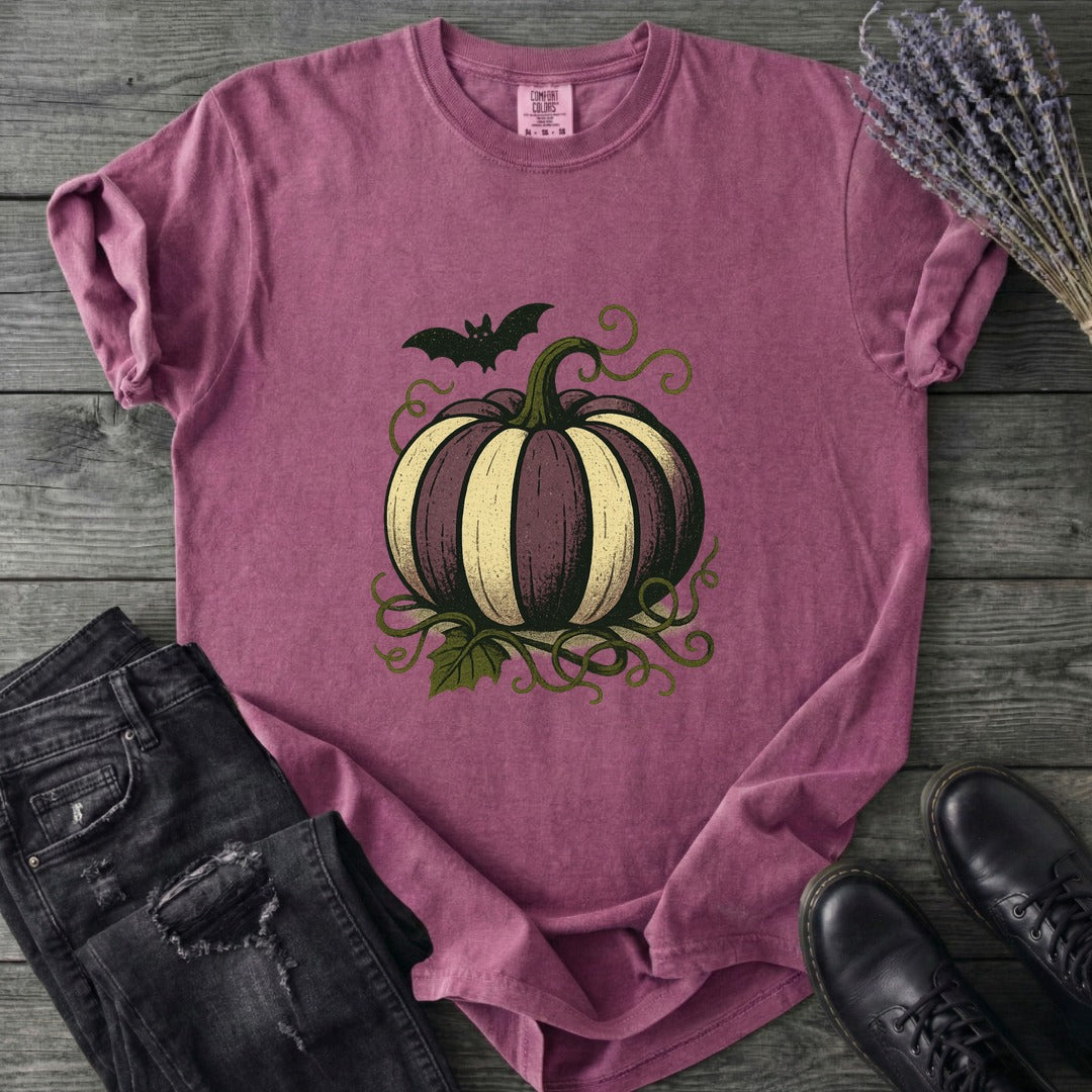 Striped Pumpkin T-Shirt