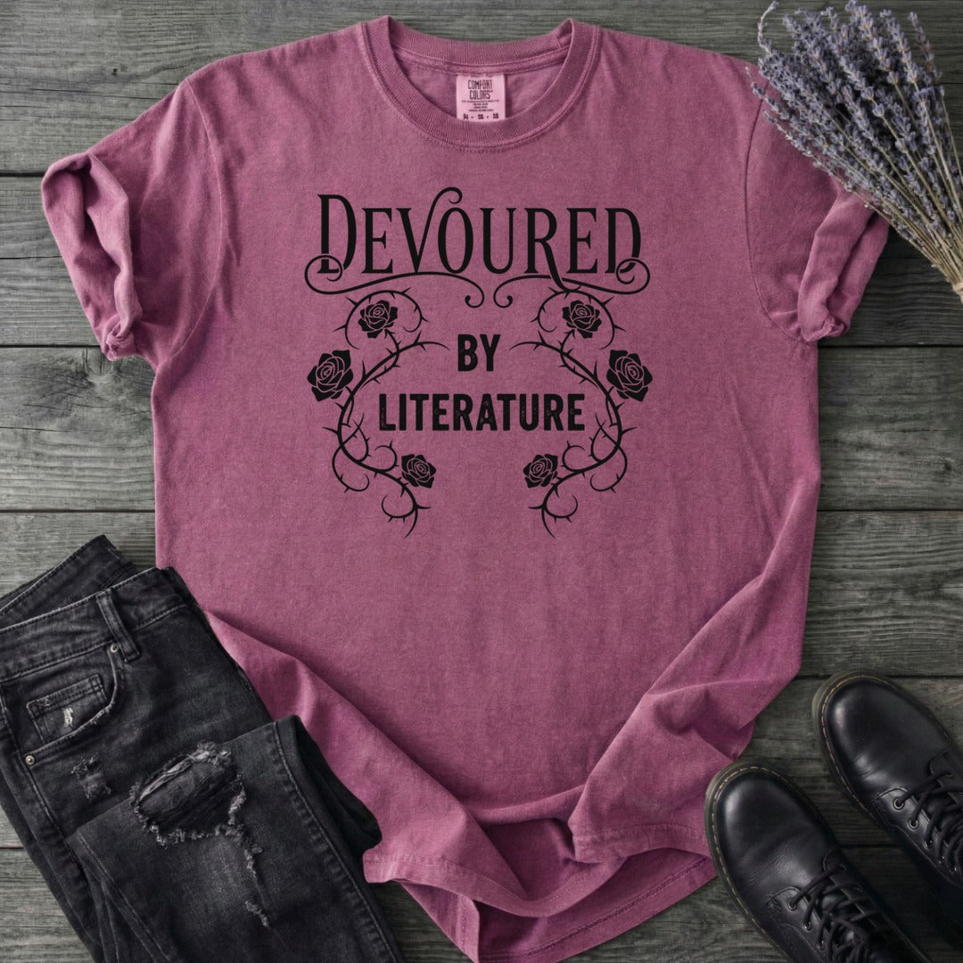 Devoured By Literature T-Shirt