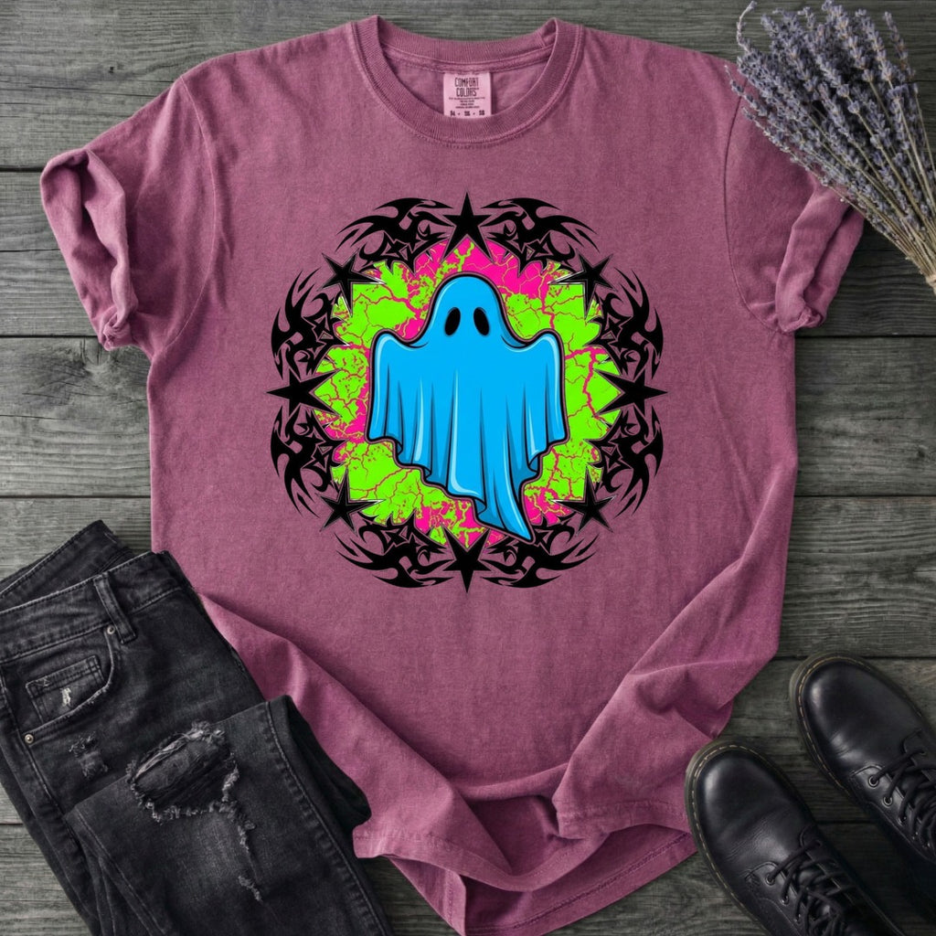 Grunge Star Ghost T-Shirt