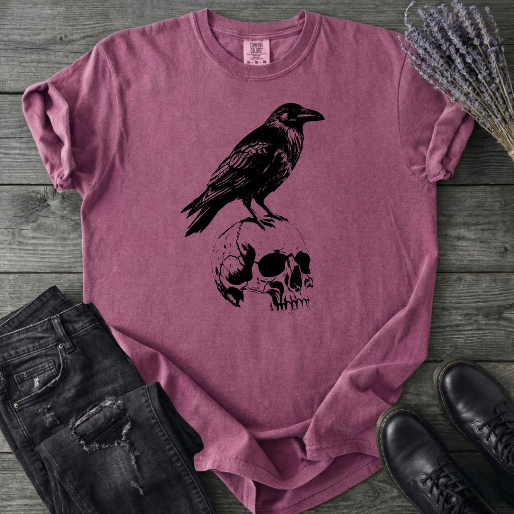 Classic Crow and Skull T-Shirt