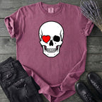 Heart Eye Skull T-Shirt