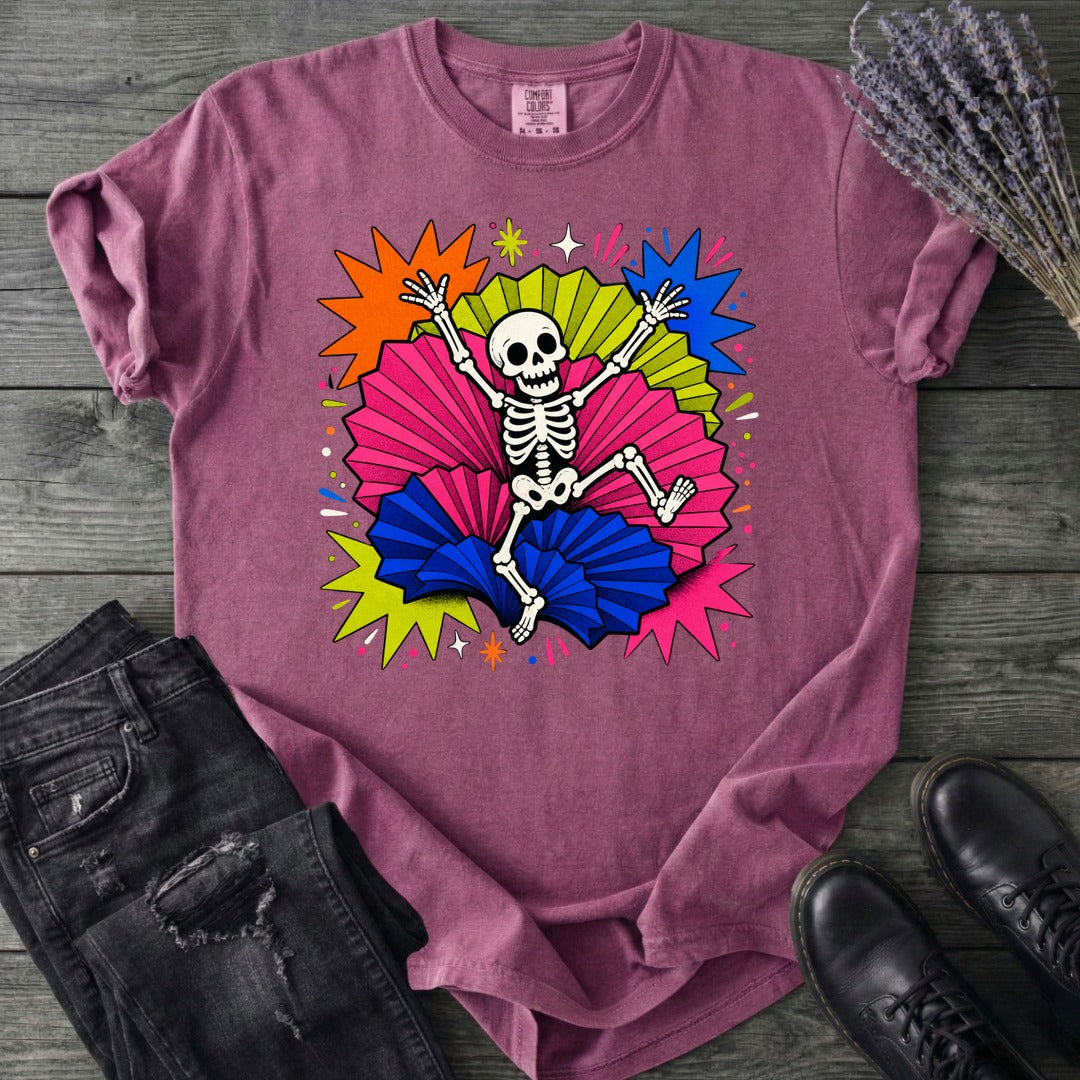 Festive Skeleton T-Shirt