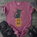 Stacked Cat and Pumpkins T-Shirt