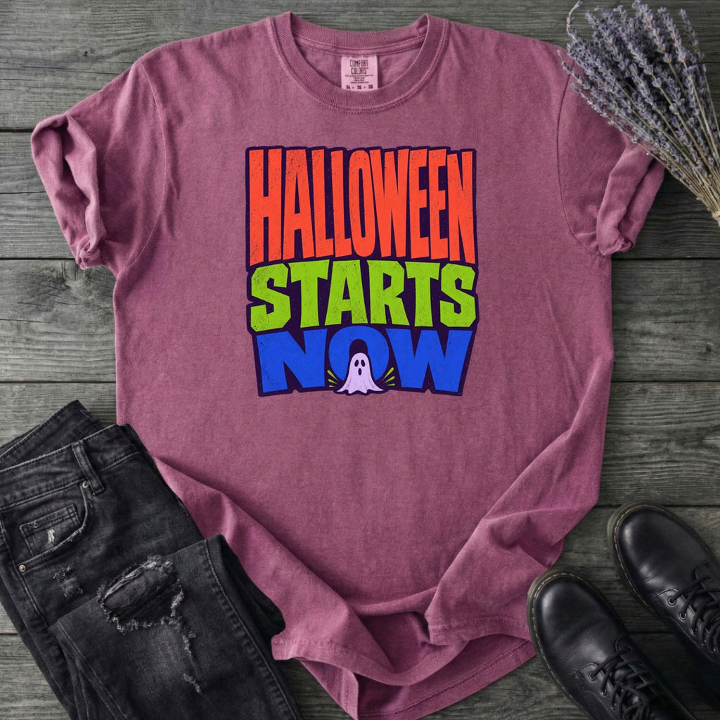 Halloween Starts Now T-Shirt