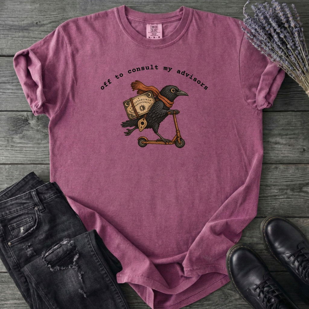 Off To Consult My Advisors T-Shirt