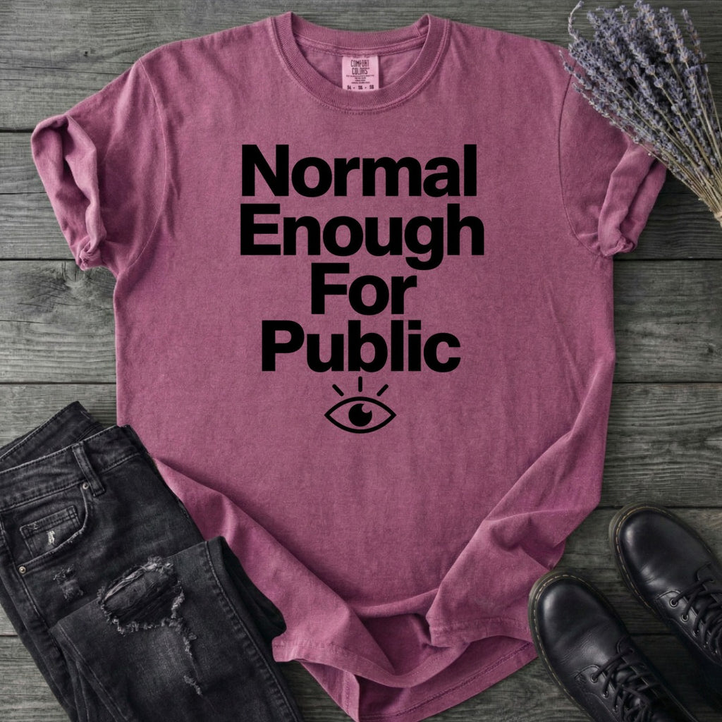 Normal Enough For Public T-Shirt